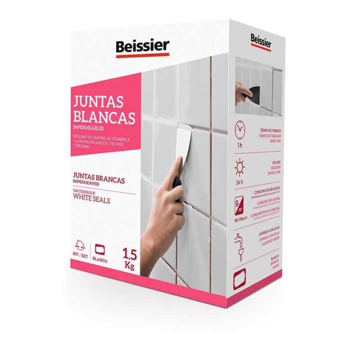 Cemento Juntas Blancas Impermeable 1,5Kg Duver Cemento Juntas Blancas Impermeable 1,5Kg Duver