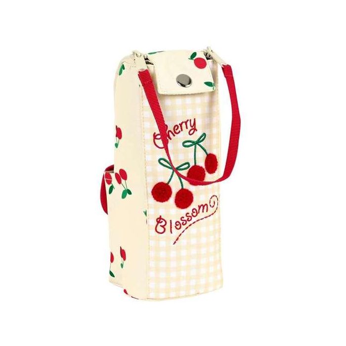 Estuche Escolar Safta Cherry Beige (6 x 21 x 6 cm) 1