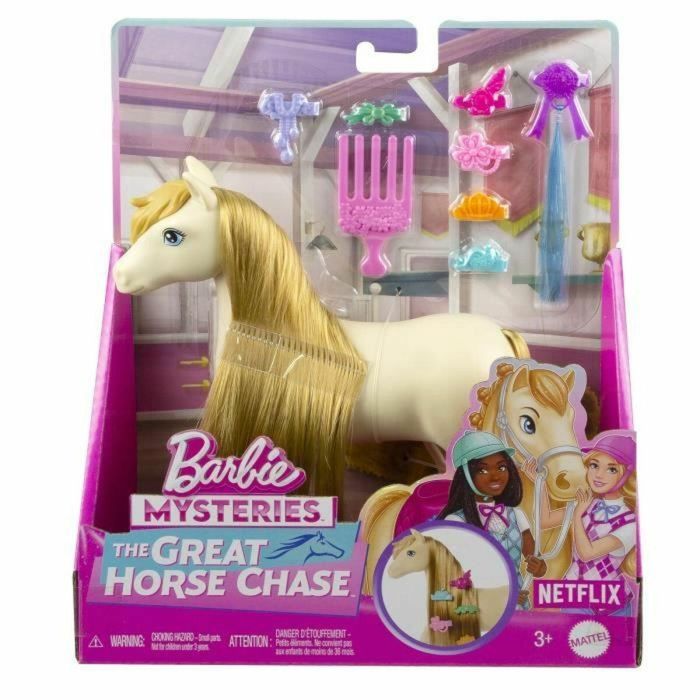 Barbie  Barbie Misterios: La Gran Persecución del Caballo-Pony y accesorios HXJ36 2