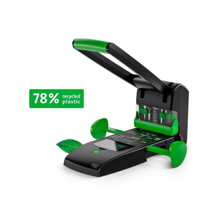 Novus B2200 Perforadora De Gruesos Heavy Duty 200H 2-4 Agujeros Negro, Función Automática de Centrado, Mecanismo Móvil Novus B2200 Perforadora De Gruesos Heavy Duty 200H 2-4 Agujeros Negro, Función Automática de Centrado, Mecanismo Móvil