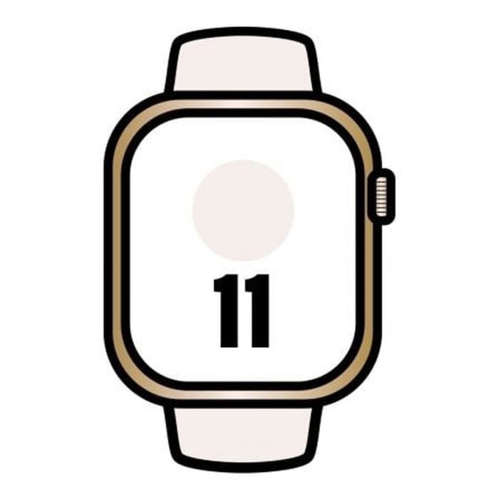 Smartwatch Apple MFD64QL/A Rosa Titanio 46 mm 4 Smartwatch Apple MFD64QL/A Rosa Titanio 46 mm 4