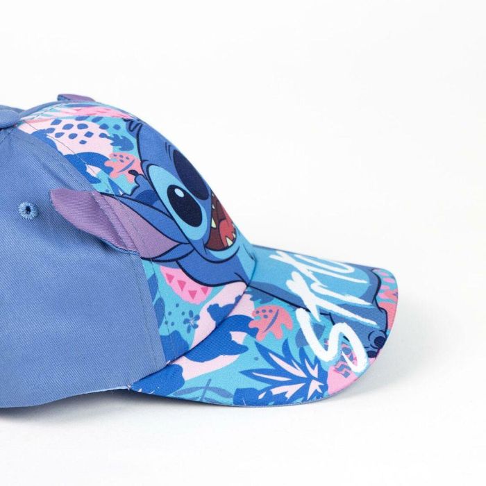 Gorra Infantil con Orejas Stitch Azul 3