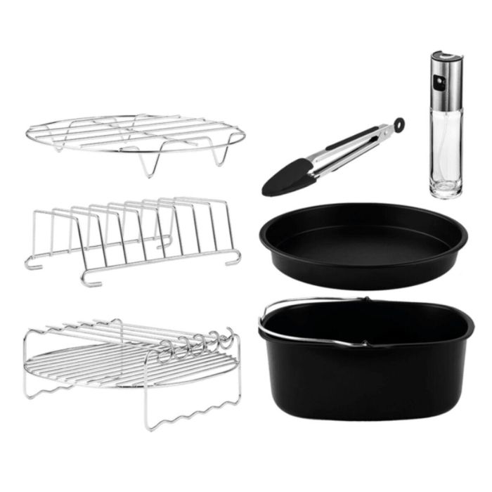 Cecotec 04995 accesorio para freidoras Kit de accesorios Negro, Acero inoxidable Cecotec 04995 accesorio para freidoras Kit de accesorios Negro, Acero inoxidable
