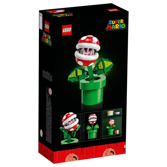 Lego Super Mario 71426 Planta Piraña, Figura Articulada con Tubo y 2 Piezas, Modelo para Adultos, Idea de Regalo 11