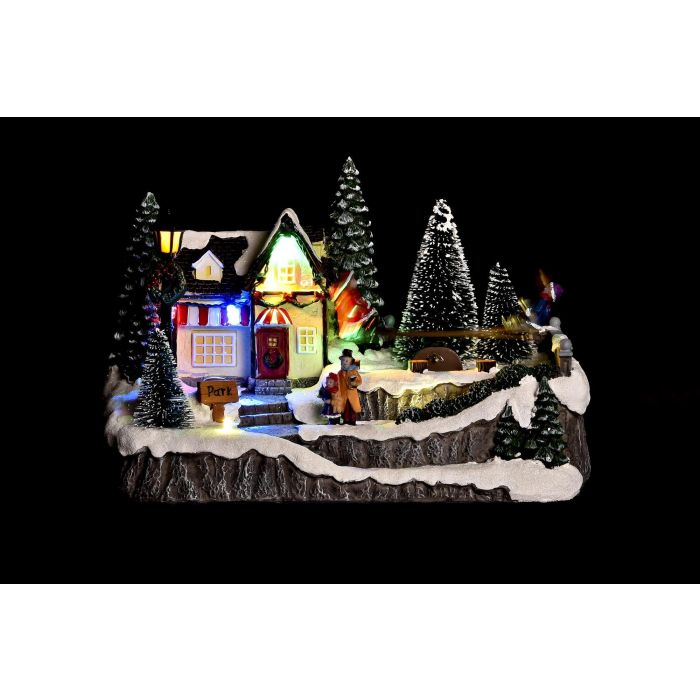 Casa Navidad Tradicional DKD Home Decor Multicolor 14.5 x 16.5 x 24 cm (2 Unidades) 1 Casa Navidad Tradicional DKD Home Decor Multicolor 14.5 x 16.5 x 24 cm (2 Unidades) 1