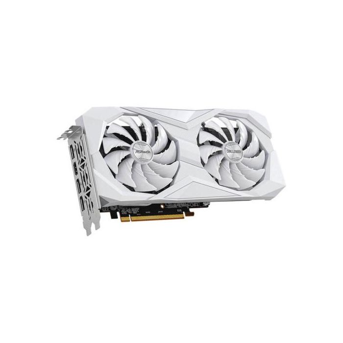 Vga ASRock Rx6600 Clw 8G (White),Amd,Rx6600,8Gb,Gddr6,128Bit,Hdmi+3Dp (2 Ventiladores) 3