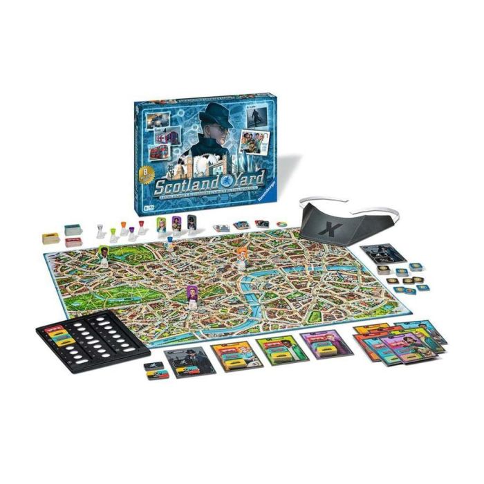 Ravensburger Scotland Yard Refresh Juego de Mesa Cooperativo de Deducción para 2-6 Jugadores 1