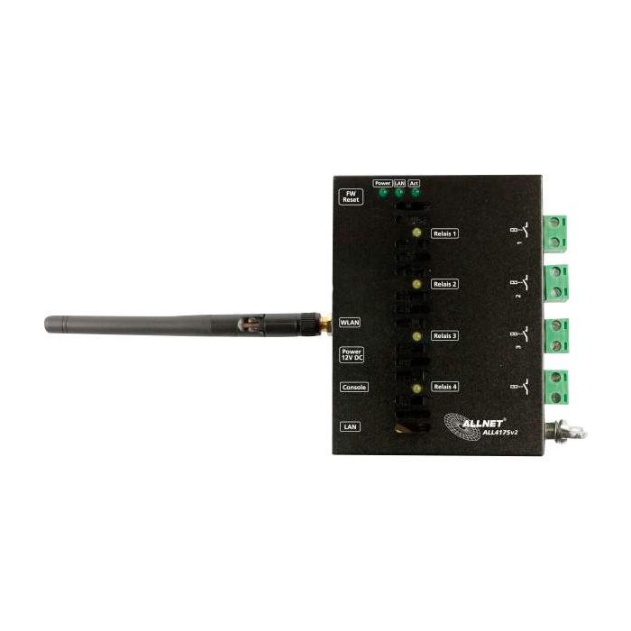 ALLNET MSR IO Zentrale ALL4175v2 / Netzwerk Schaltgerät 4fach Relais 230VAC/10A