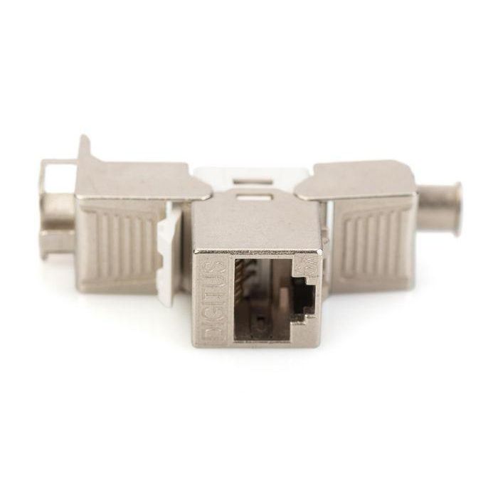 Digitus CAT 6A Keystone Jack, shielded, tool free connection 8 Digitus CAT 6A Keystone Jack, shielded, tool free connection 8