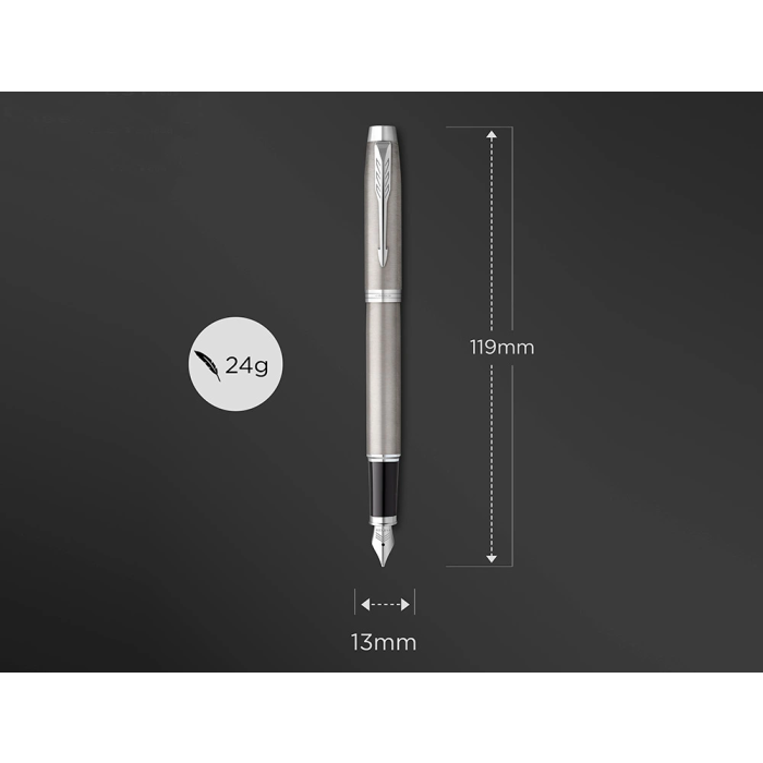 Pluma Parker Im Essential Acero (F) 5