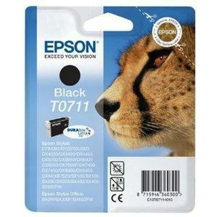 Cartucho de Tinta Original Epson STYLUS D-78/92/120/DX-4000/5000/6000/7000F Negro (10 Unidades) 1