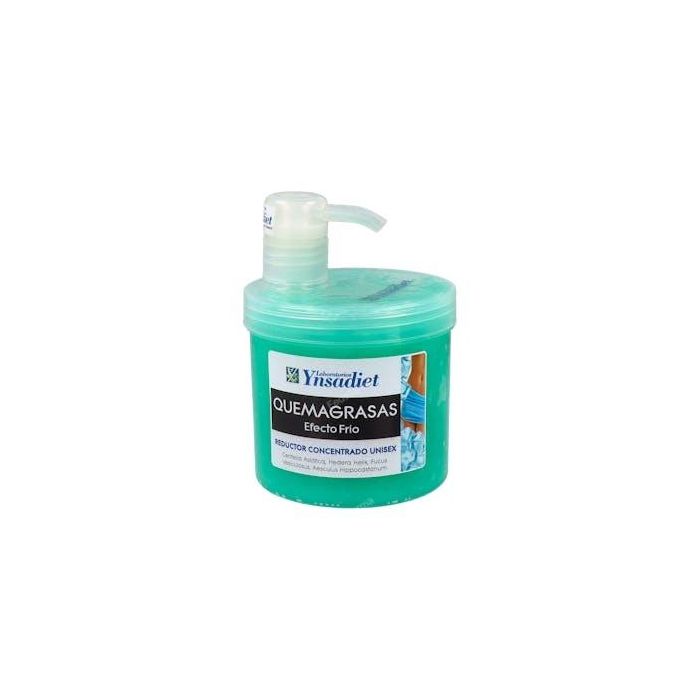 YNSADIET Gel Quemagrasas Efecto Frío 500ml para Reducir Volumen en Piernas, Glúteos y Abdomen, con Centella Asiática y Mentol