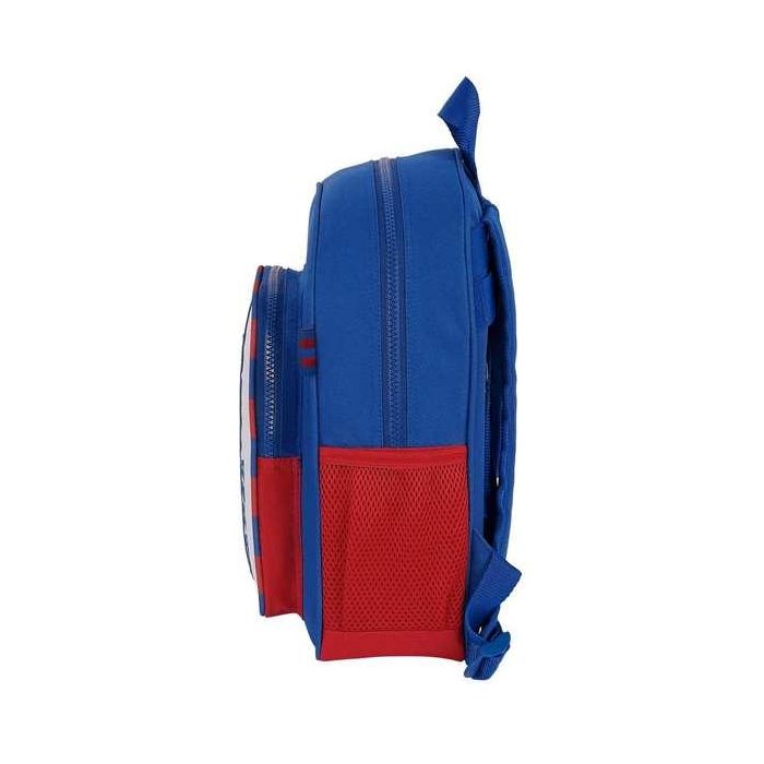 Mochila Escolar F.C. Barcelona Azul Granate 27 x 33 x 10 cm 1