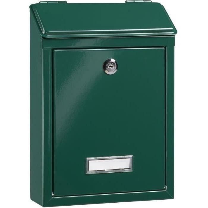 Burg Wachter BUR4003482381007 Missive 1 Puerta de Puerta para Pared, acero galvanizado, gris Burg Wachter BUR4003482381007 Missive 1 Puerta de Puerta para Pared, acero galvanizado, gris