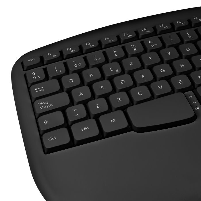 Teclado Inalámbrico Phoenix K201 Negro Qwerty Español 5 Teclado Inalámbrico Phoenix K201 Negro Qwerty Español 5
