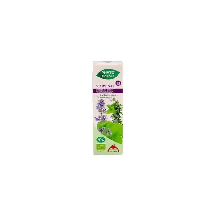 PHYTOBIOPOLE Phyto-Bipole Mix Memo 50ml - Potenciador Memoria y Funciones Cognitivas, Concentración y Aprendizaje