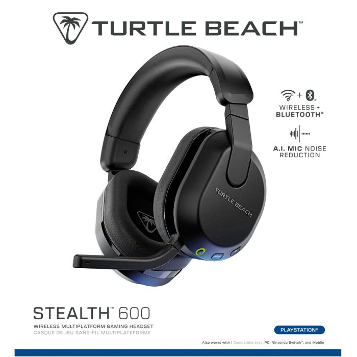 Turtle Beach Stealth 600 GEN3 PS Auriculares estéreo Over-Ear, color negro 4 Turtle Beach Stealth 600 GEN3 PS Auriculares estéreo Over-Ear, color negro 4