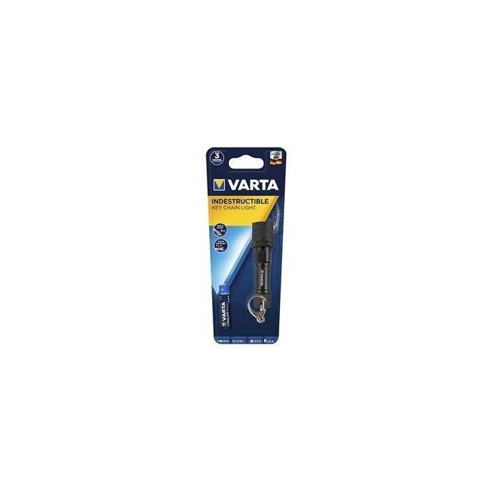 Varta 16701101421 Linterna Indestructible con Cadena LED 12 LM, 1xAAA 0 Varta 16701101421 Linterna Indestructible con Cadena LED 12 LM, 1xAAA 0
