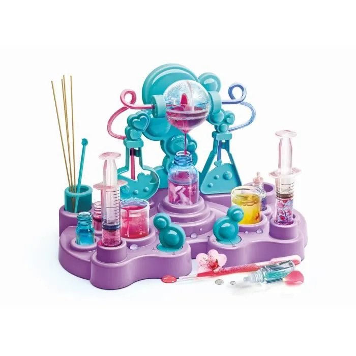 Clementoni CLE8005125528493 Mi laboratorio de cosmética Deluxe - Crea tu propio perfume, crema y más - A partir de 8 años 1