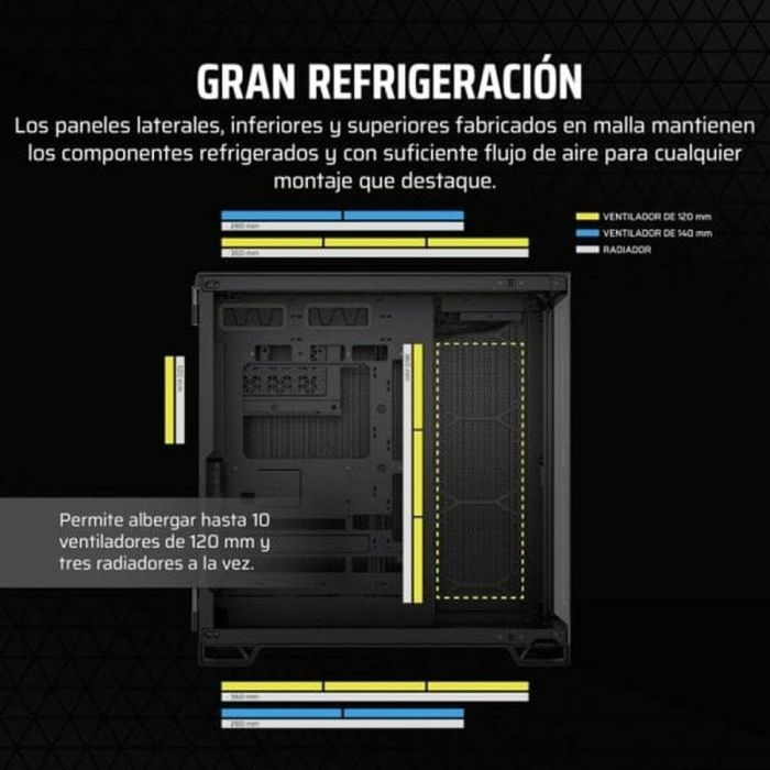 Caja Semitorre ATX Corsair 6500X Negro 3