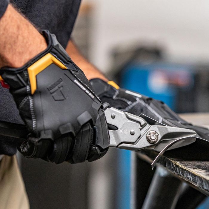 Toughbuilt Tijera Aviación Cortachapa Corte Izquierdo TB-H4-60-L, Acero Inoxidable Calibre 22, Acero Frío Calibre 18 5 Toughbuilt Tijera Aviación Cortachapa Corte Izquierdo TB-H4-60-L, Acero Inoxidable Calibre 22, Acero Frío Calibre 18 5