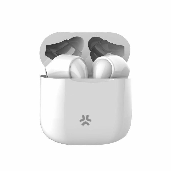 Auriculares Bluetooth Celly BUZ2 Blanco 4 Auriculares Bluetooth Celly BUZ2 Blanco 4