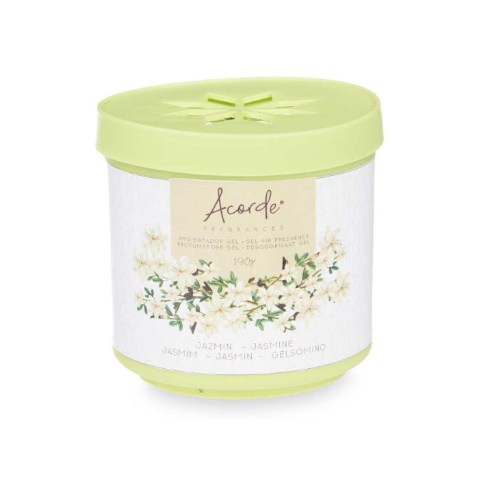 Ambientador De Gel 190Gr Jazmin Acorde 8CM (24 Unidades) 1 Ambientador De Gel 190Gr Jazmin Acorde 8CM (24 Unidades) 1