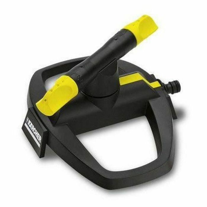 Kärcher RS 120/2 Aspersor rotativo ajustable, brazos metálicos robustos, riego hasta 113 m², sistema clic y base antideslizante.