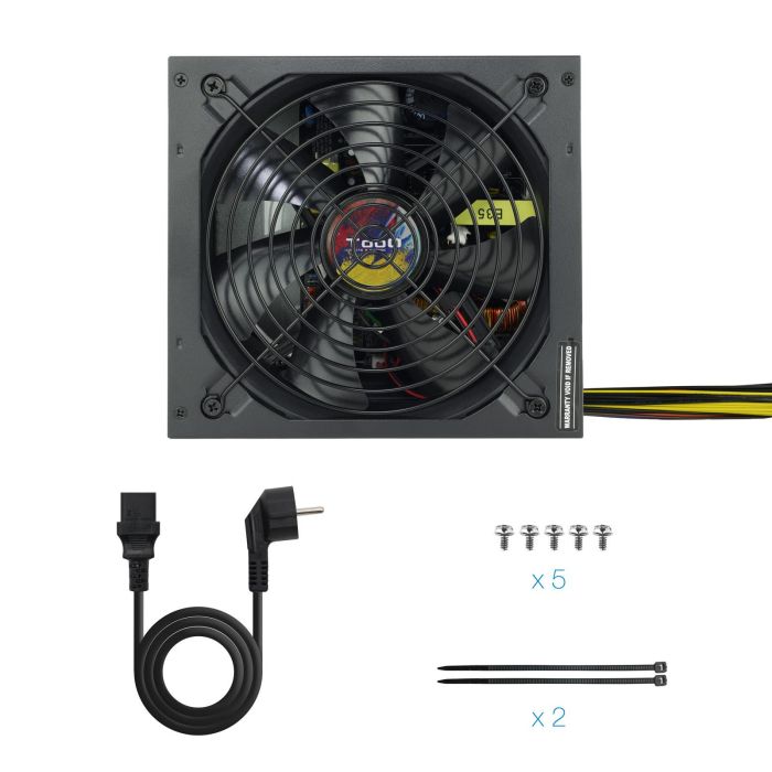 TOOQ FUENTE ALIMENTACION TQAPOLO-600SP 600W 5 TOOQ FUENTE ALIMENTACION TQAPOLO-600SP 600W 5