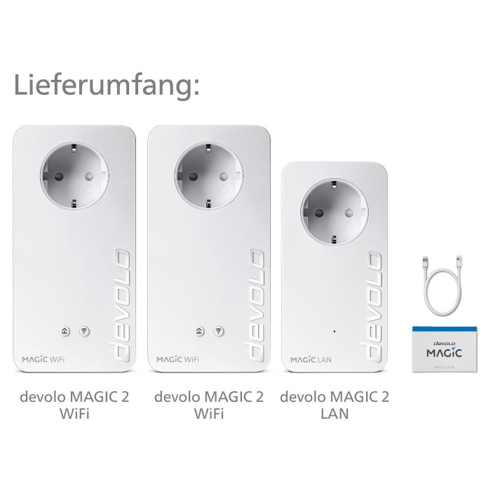 Magic 2 WiFi next Multiroom Kit(3 Adaper) 7