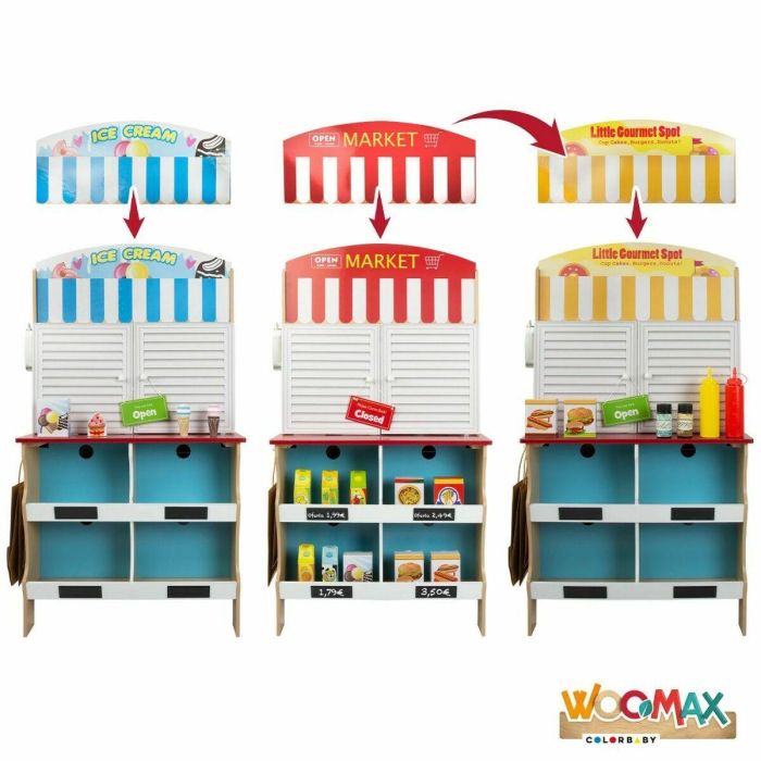 Cocina de Juguete Play & Learn 60 x 109 x 40 cm 2