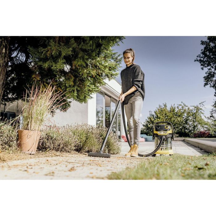 Karcher WD 5 S V-30/5/22 Aspirador en seco y húmedo 1100W, Depósito acero inoxidable 30 L, Función soplador, Filtro plegado plano 1 Karcher WD 5 S V-30/5/22 Aspirador en seco y húmedo 1100W, Depósito acero inoxidable 30 L, Función soplador, Filtro plegado plano 1