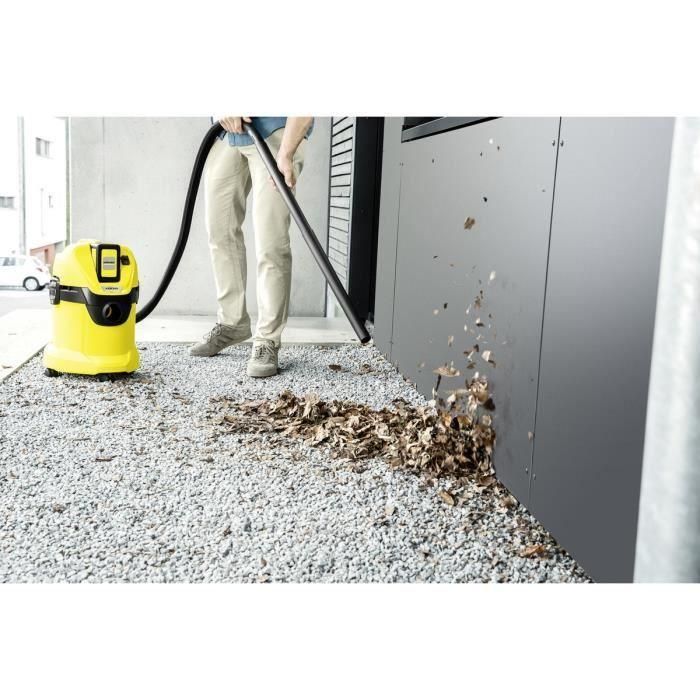 Aspirador de agua y polvo inalámbrico KARCHER WD 3 - Función soplador - Depósito de 17 L - 300 W 5 Aspirador de agua y polvo inalámbrico KARCHER WD 3 - Función soplador - Depósito de 17 L - 300 W 5