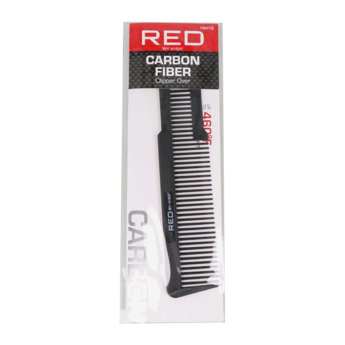 Red Kiss Peine Cortapelo Carbon Clipper Comb de Fibra de Carbono para Cabello