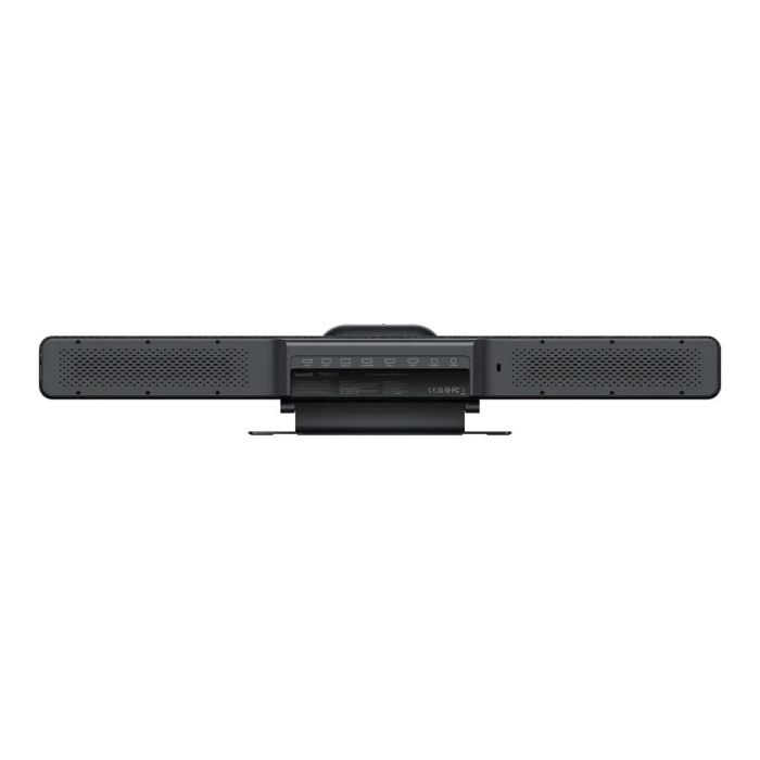 Insta360 Link KI-Videobar - Cámara web 4K Ultra HD con doble cámara 48 MP, zoom 3x, campo de visión 110°, micrófono de matriz y altavoces, negro 3