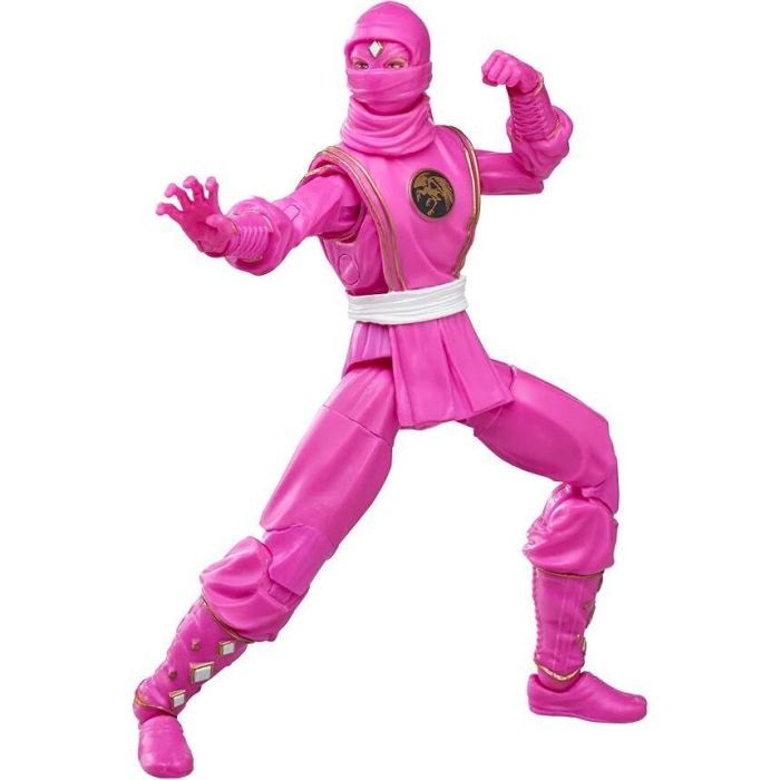 Figura Mighty Morphin Ninja Pink Ranger Lightning Collection Power Rangers 15cm 2