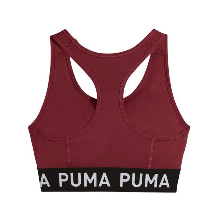 Sujetador Deportivo Puma 4Keeps Elastic Rojo Oscuro M 3
