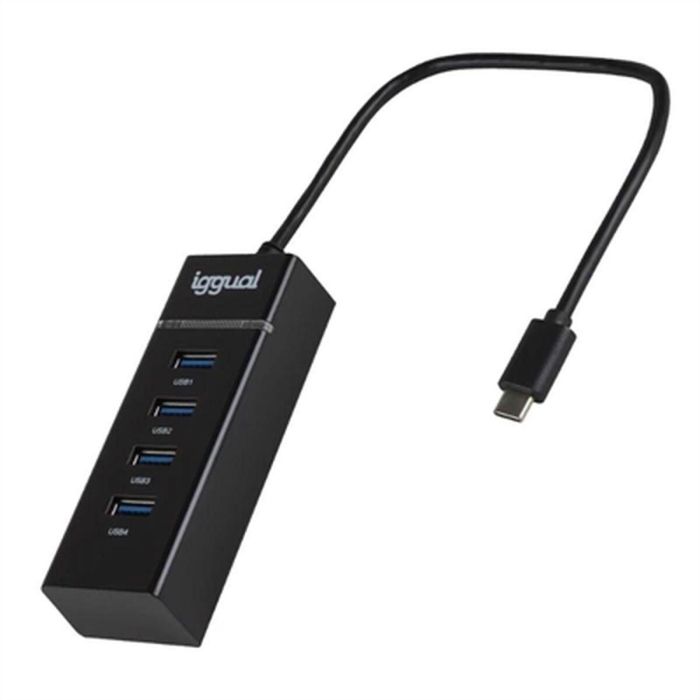 Hub USB iggual IGG319239 0 Hub USB iggual IGG319239 0