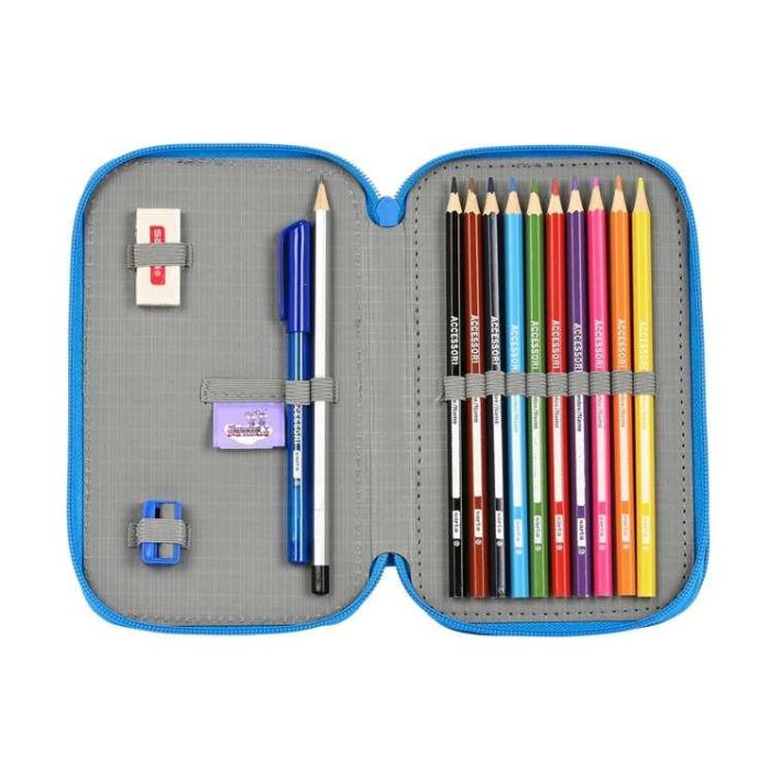 Plumier Doble El Hormiguero Azul 12.5 x 19.5 x 4 cm (28 piezas) 4 Plumier Doble El Hormiguero Azul 12.5 x 19.5 x 4 cm (28 piezas) 4