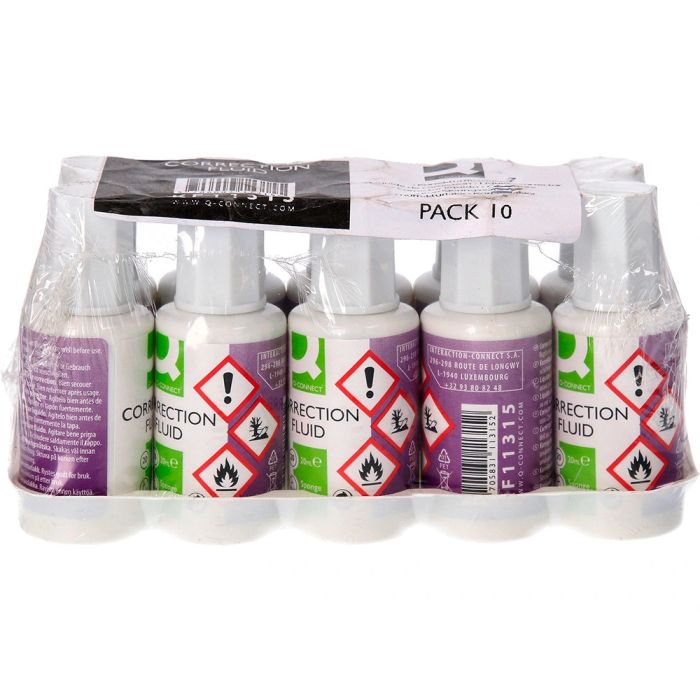 Q-connect Corrector Bote 20 ml con Aplicador de Espuma 6 Q-connect Corrector Bote 20 ml con Aplicador de Espuma 6