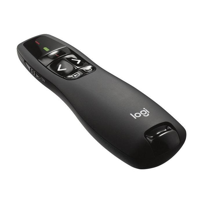 LOGITECH Mando inalambrico r400 profesional presenter wireless puntero laser 15 m 2.4 ghz 4 LOGITECH Mando inalambrico r400 profesional presenter wireless puntero laser 15 m 2.4 ghz 4