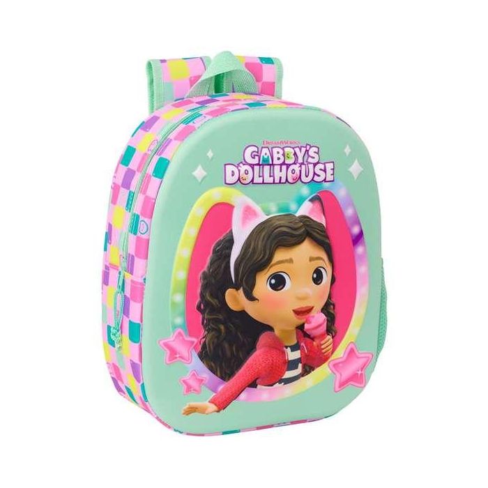 Mochila Safta 3D Gabby'S Dollhouse 330x270x100 mm Mochila Safta 3D Gabby'S Dollhouse 330x270x100 mm