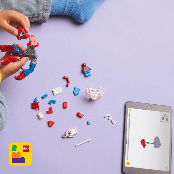 Lego Juego de Construcción Armadura Robótica de Spider-Man vs Anti-Venom Marvel para +6 años 4