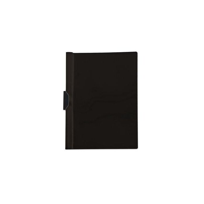 Dosier Clip Office Box Pp Clip-It A4 Pinza Plastico 30H Negro (Set de 10)