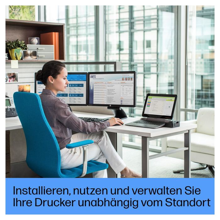 HP LaserJet Pro 4102FDN Multifunción Láser Monocromo Fax Dúplex ADF Blanca 4