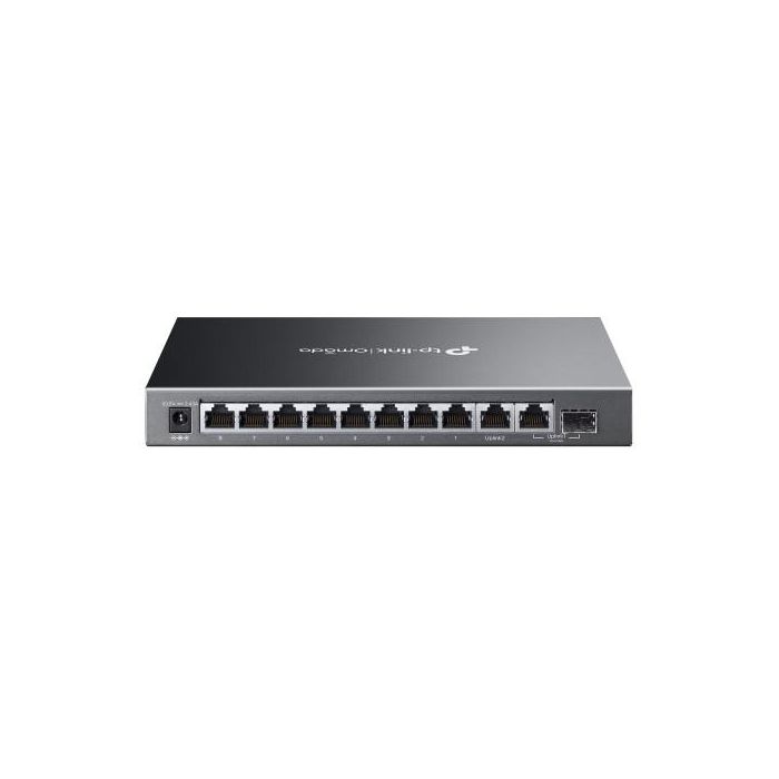 TP-Link Omada ES210GMP switch Gestionado Gigabit Ethernet (10/100/1000) Energía sobre Ethernet (PoE) Negro 1 TP-Link Omada ES210GMP switch Gestionado Gigabit Ethernet (10/100/1000) Energía sobre Ethernet (PoE) Negro 1