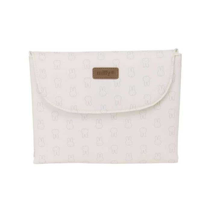 Cambiador de bebé portátil Miffy Moon Azul Beige