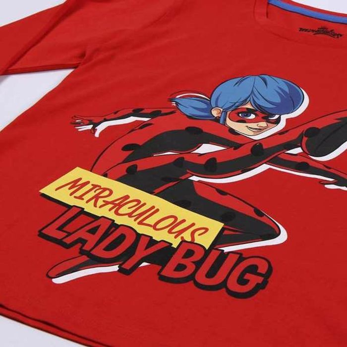 Pijama largo single jersey lady bug 10 años 1 Pijama largo single jersey lady bug 10 años 1