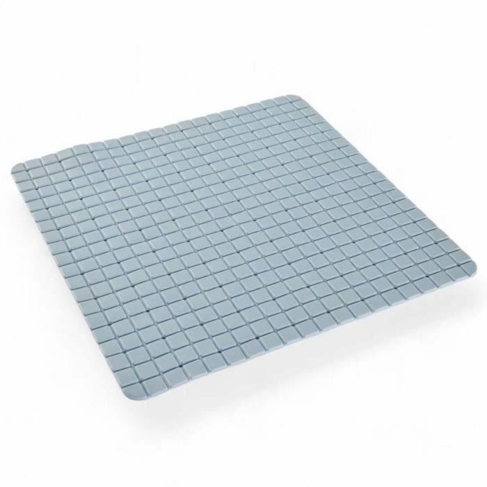 Today TOD3574641271640 Alfombra antideslizante para baño o ducha, cuadrada, 50x50 cm, azul