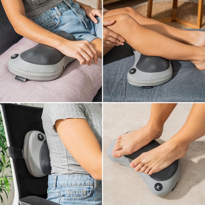 Masajeador Shiatsu Compacto Recargable Kompatsu InnovaGoods 6 Masajeador Shiatsu Compacto Recargable Kompatsu InnovaGoods 6